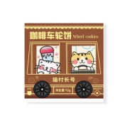 11盒加量！咖啡味车轮饼干11盒
