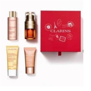 CLARINS 娇韵诗 抗老官配护肤礼盒（弹簧日霜15ml＋双萃宝宝20ml＋橙泡30ml＋小姐姐精华水50ml＋50元店铺优惠券）