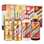 MOUTAI 茅台 酱香经典+金王子+酱色+普王子 53度 酱香型白酒 500ml*4瓶