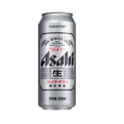 Asahi 朝日啤酒 asahi朝日啤酒 超爽500ml*12听装 整箱 国产啤酒 黄啤