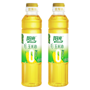 金龙鱼玉米油400ml*2瓶 家用炒菜小瓶食用油清香玉米胚芽油零反式脂肪酸