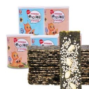 雪伟小马哥 海苔夹心脆 40*3罐