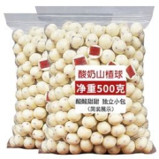 呲牙乐 酸奶山楂球 500g