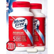 MoveFree益节氨糖软骨素红瓶200粒*2瓶