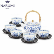 某猫¥2000！日本NARUMI 鸣海 Milano系列 日式骨瓷茶具套装 9682-23031 到手￥1063.16