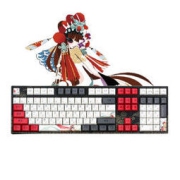 VARMILO 阿米洛 Varmilo 阿米洛 花旦娘 VA108 108键 有线机械键盘 黑色 Cherry红轴 无光