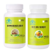 巨人集团 禾博士B族维生素片30片+维C30片组合装
