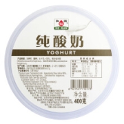 京东超市和润 纯酸奶 400g*2 低温酸牛奶 0蔗糖发酵乳