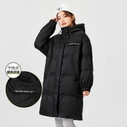 Semir森马女士中长款羽绒服10D7821113094