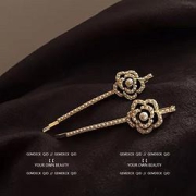 HULILAN湖丽兰女士珍珠山茶花发夹001