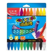 Maped 马培德 AA864012 易上色油画棒 24色