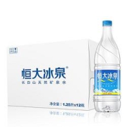 有券的上：EVERGRANDESPRING恒大冰泉天然矿泉水1250ml*12瓶