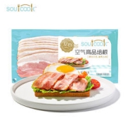 美好 soulcook 原切无抗空气高品培根 150g*2袋 赠火腿片150g