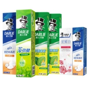 黑人牙膏 茶倍健家庭套装120g*3支+140g支+40g*2支