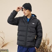 SKECHERS斯凯奇L421M105男士短款羽绒服