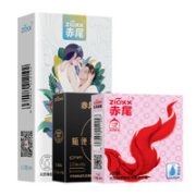 zioxx 赤尾 避孕套 共15只（防滑套1只+夏恋11只+柔嫩小储3只）