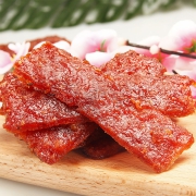 4.9分，纯肉无淀粉：100gx2袋 自然派 蜜汁 炭烧牛肉脯
