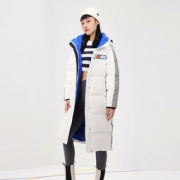 Goldfarm 高梵 长款连帽羽绒服 女