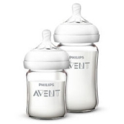 AVENT 新安怡 婴儿玻璃奶瓶 125ml+240ml