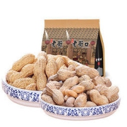 LAO JIE KOU 老街口 花生组合装 2口味 420g*4袋（蒜香味420g*2袋+奶香味420g*2袋）