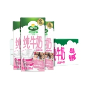 限区域、88VIP：Arla爱氏晨曦 脱脂纯牛奶200ml*24盒*4件+萨尔茨堡 全脂有机牛奶 200ml*12盒*2件