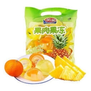Qinqin 亲亲 果肉果冻 橘子菠萝口味 520g