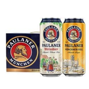 PLUS会员、有券的上：PAULANER保拉纳啤酒混合装礼盒500ml*12罐