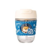 MINISO名创优品萌犬旅行系列一盖两用柴犬杯350mL