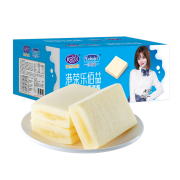 【黄霄雲代言】港荣乐佰益 活性益生菌蒸蛋糕整箱早餐面包饼干蛋糕营养孕妇食品休闲健康糕点办公室零食 原味风味700g