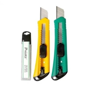 京东极速版、限量秒杀:宝工（Pro'skit）PD-523耐用美工刀套装 美工刀2把装+刀片