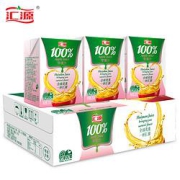 汇源苹果汁果汁饮料200ml*24盒