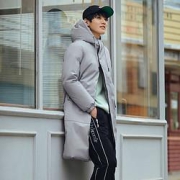 19日10点：gxgjeans男士长款羽绒服外套JY111271G