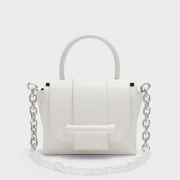 CHARLES&KEITHCK2-50671242-WHITE女士单肩包