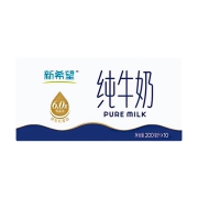 聚划算百亿补贴：新希望 纯牛奶 200ml*10盒（11月新货）