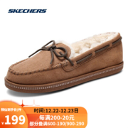 PLUS会员：SKECHERS 斯凯奇 32782 毛绒豆豆鞋