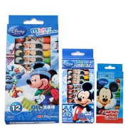 Disney迪士尼儿童油画棒12色