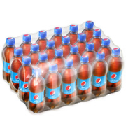 限地区！PLUS会员！pepsi 百事 可乐 碳酸饮料 300ml*24瓶