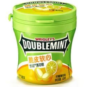 有券的上、亲子会员：DOUBLEMINT绿箭脆皮软心薄荷糖柠檬薄荷味80g