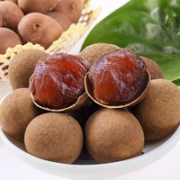 壳薄核小！觅嘉园 桂圆干 中果(果径2.2cm) 500g