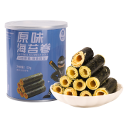 海岛大亨 原味海苔卷 50g*3罐