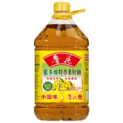 京东超市鲁花 食用油 低芥酸特香菜籽油 5L非转基因