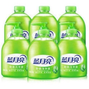 Bluemoon 蓝月亮 芦荟抑菌洗手液套装:洗手液瓶500g*3+瓶装补充装500g*3 抑菌率99.9% 家庭补充装 泡沫丰富