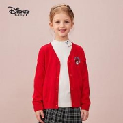 Disney迪士尼女童针织开衫