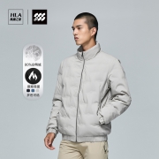 HLA海澜之家运动羽绒服中等厚度保暖外套2021秋冬新款立领男上衣