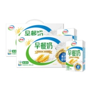 伊利 麦香味早餐奶250ml*24盒*2箱 线下60元左右