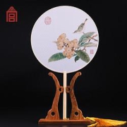 故宫文创宋画系列团扇宫扇包装35x23x2.5cm国风复古搭配