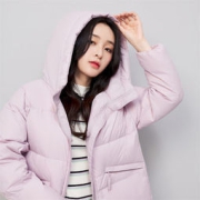雪中飞 女士廓形连帽中长款羽绒服 7色