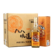 八八坑道 中国台湾高粱酒 八八坑道 42度清香型白酒 典藏淡丽 600ml*6瓶 整箱装