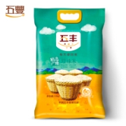 京东超市华润 五丰大米精选产地珍珠米圆粒米10kg