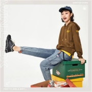 Semir 森马 12D079160014 女士连帽卫衣